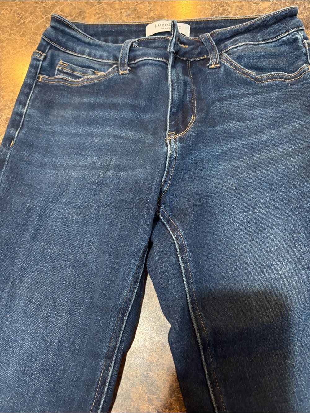 Vervet Women’s Dark Blue Skinny Jeans